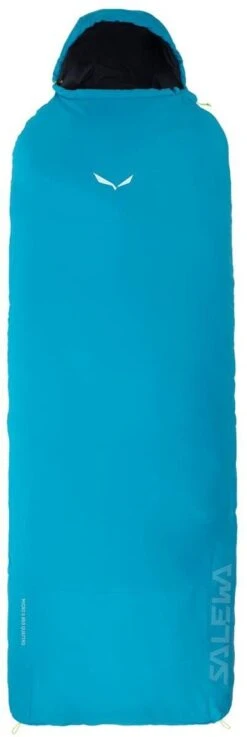 Salewa Micro II Quattro Powerloft Deckenschlafsack, 210x75cm, Blau