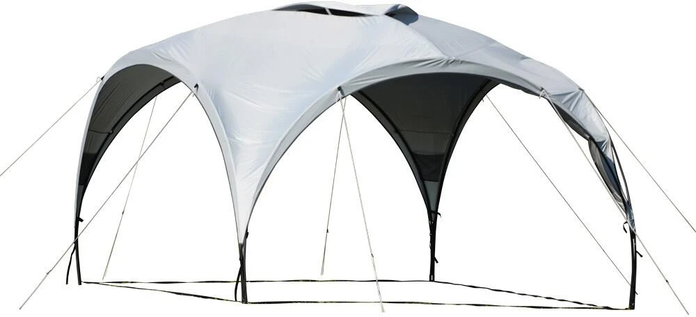 Wecamp Sunshade Pavillon, 350x350cm, Grau