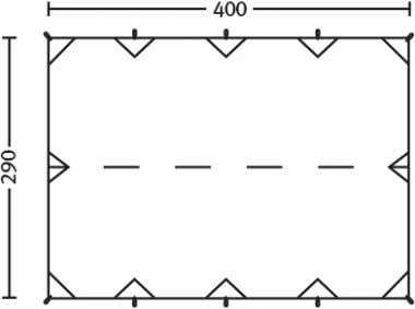 Wechsel Tarp S Travel Line, 400x290cm, Oak â Bild 7