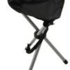 Regatta Ternio Tripod Campinghocker, Schwarz