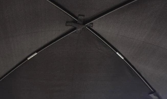 Isabella Asa Van-Sonnendach, 252x235cm, Schwarz – Bild 4