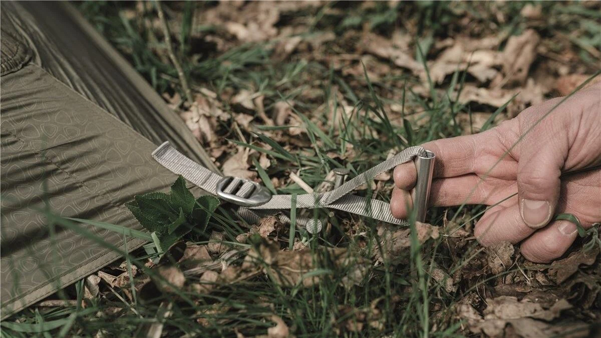 Robens Wolf Moon 5XP Tunnelzelt, 5-Personen, 545x300cm, Sandfarben/grün – Bild 9