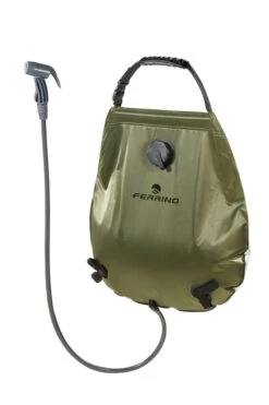 Ferrino Deluxe Solardusche, 20L, Oliv