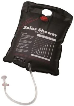 Easy Camp Solar Dusche, 20L, Schwarz