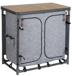Bo-Camp Hampton Campingschrank, Grau