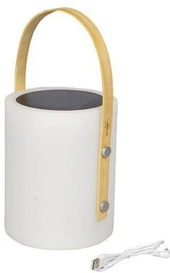 Bo-Camp Longford Solar Akku Tischlampe