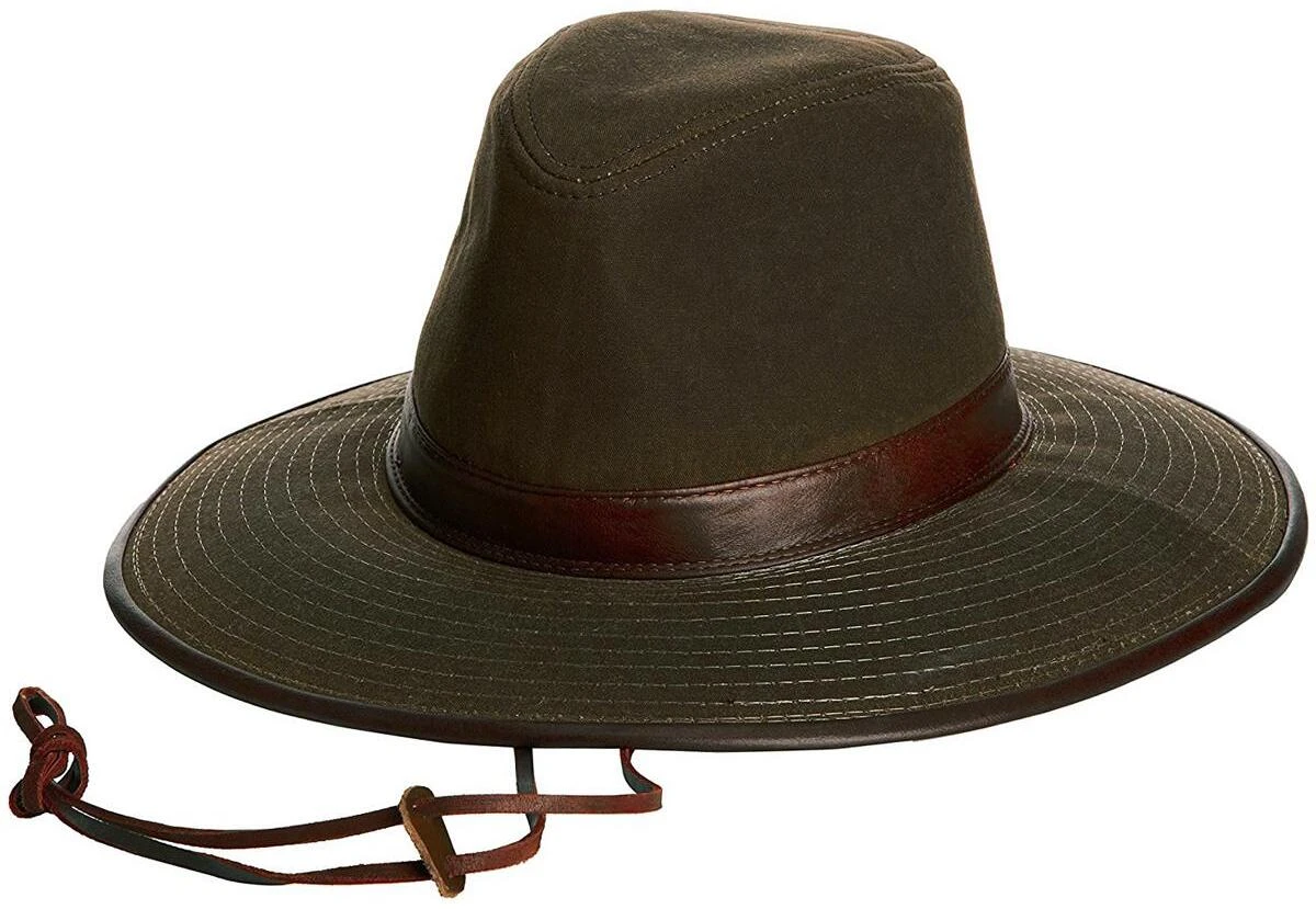 Origin Outdoors Safari Oilskin Hut, Braun