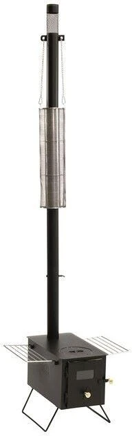 Robens Kobuk Zeltofen, 345cm, Stahl, Schwarz