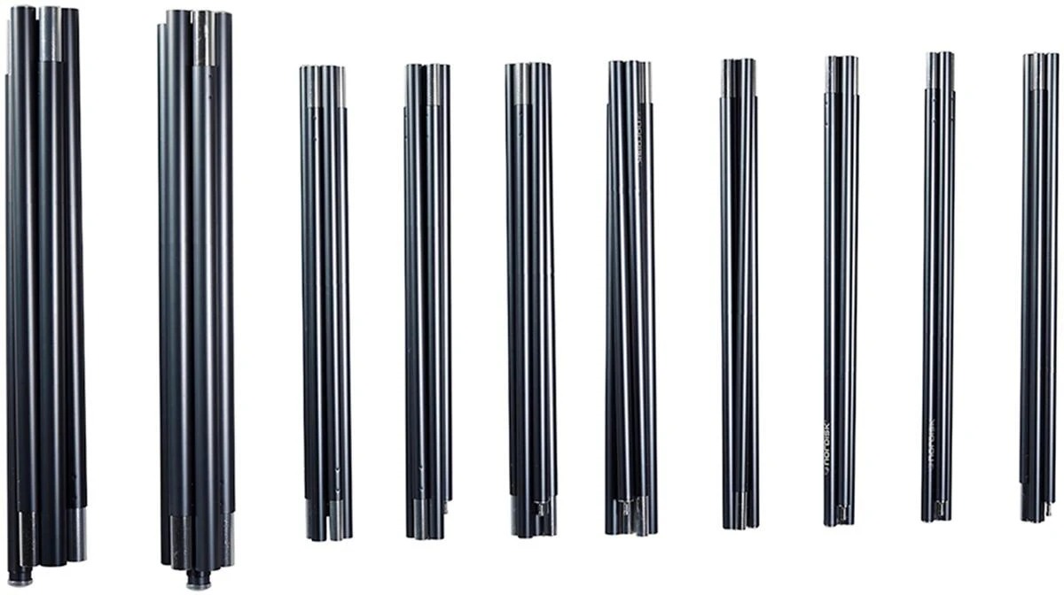 Nordisk Midgard 9.2 Ersatzstangen, Alu