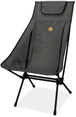 Snowline Pender Wide Faltstuhl, Hohe Lehne, Dunkelgrau