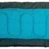 Origin Outdoors Sommer Deckenschlafsack 220x75cm, Blau-grau
