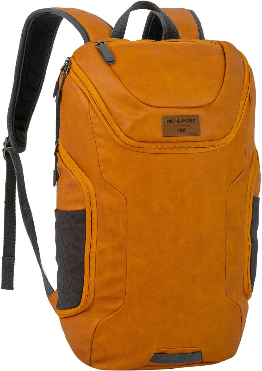 Highlander Bahn Rucksack, 22L, Orange – Bild 2