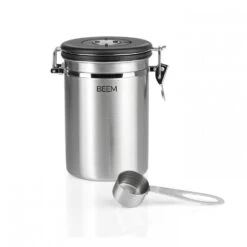 BEEM Kaffeedose Mit Dosierlöffel, Edelstahl