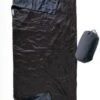 Cocoon Outdoor Deckenschlafsack, 220x80cm, Fleece/Nylon, Schwarz/schieferblau