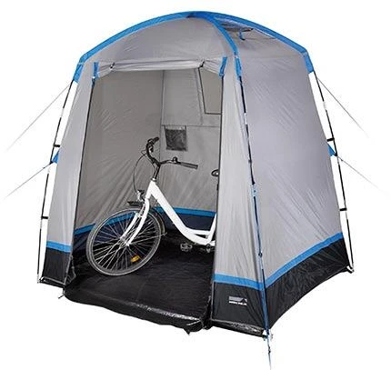 High Peak Torbole Mehrzweckzelt, 185x150cm, Hellgrau-schwarz-blau – Bild 2