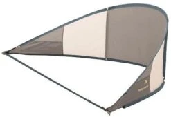 Easy Camp Surf Windschutz, 400x70cm, Grau-sand