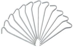 Jack Wolfskin Zeltheringe, Aluminium, 12er-Pack