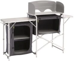 Outwell Paros Küchentisch, 118x45,5x80/70,5cm, Indigoblau