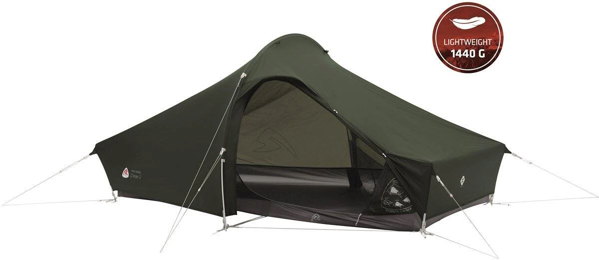 Robens Chaser 2 Tunnelzelt, 2-Personen, 225x165cm, Dunkelgrün