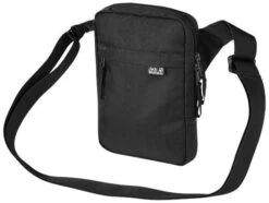Jack Wolfskin Purser Umhängetasche, Schwarz