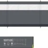Regatta Wind Break Sichtschutz, 495cm X 120cm, Grau